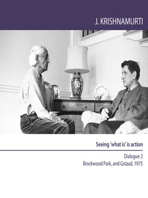 cover image of Seeing 'What Is' is Action